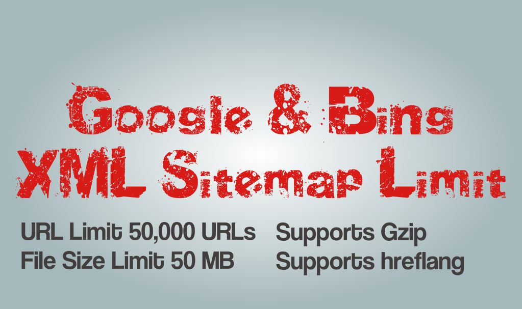 50000 URLs & 50MB Google XML Sitemap File Size Limit google xml file size sitemap limit